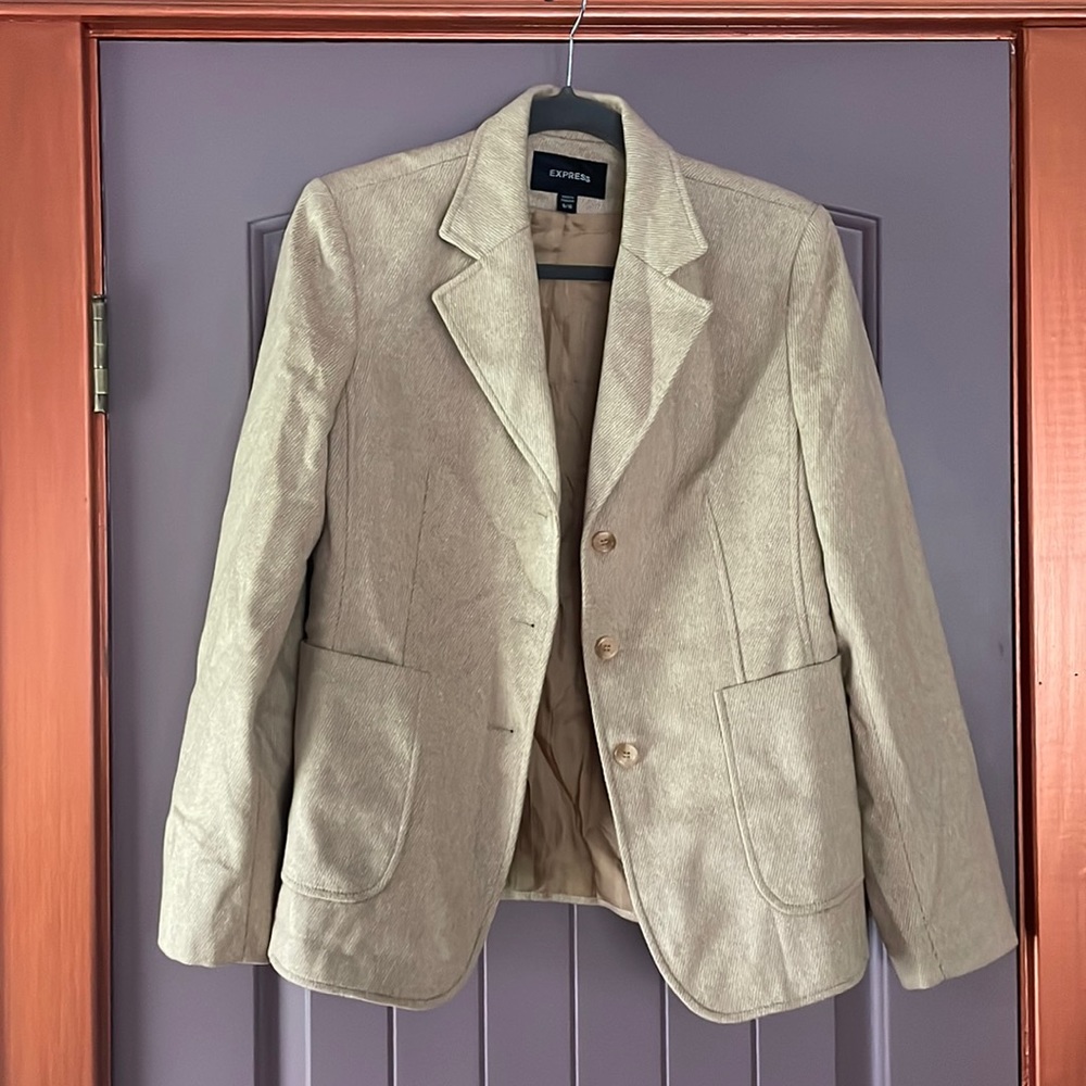 Express wool blend women’s blazer